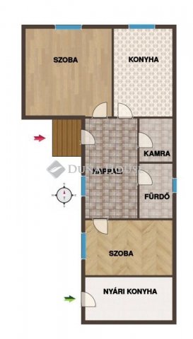 Eladó családi ház, Vashosszúfalun 19.9 M Ft, 2 szobás