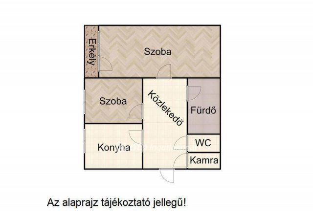 Eladó téglalakás, Nyíregyházán 35.9 M Ft, 1+1 szobás
