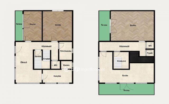 Eladó családi ház, Bocskaikerten 82.9 M Ft, 4+1 szobás