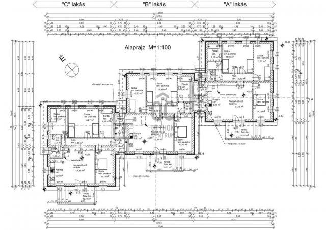 Eladó sorház, Dunaharasztin 99.9 M Ft, 4 szobás