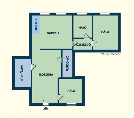 Eladó téglalakás, Budapesten, VII. kerületben, Erzsébet körúton