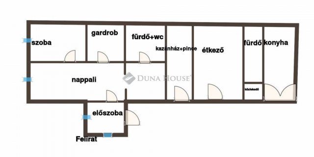 Eladó családi ház, Ruzsán 25.49 M Ft, 2 szobás