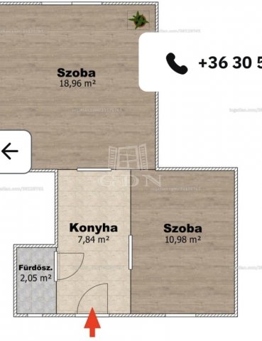 Eladó téglalakás, Budapesten, XIII. kerületben 54.9 M Ft