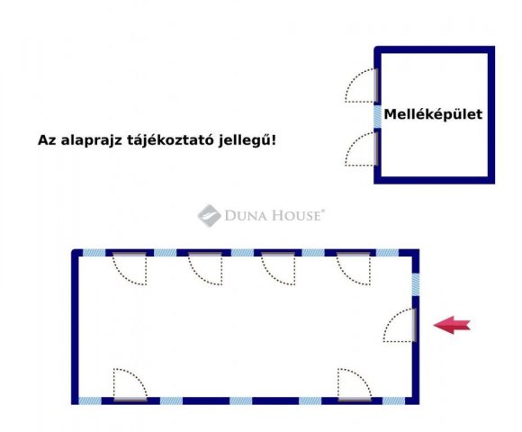 Eladó sorház, Kecskeméten 50 M Ft, 1 szobás