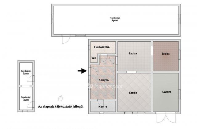 Eladó családi ház, Mórahalmon 38.5 M Ft, 3 szobás