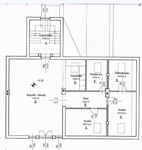 Eladó téglalakás, Encsen 35 M Ft, 2+2 szobás