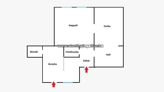 Eladó téglalakás, Budapesten, VI. kerületben, Nagymező utcában