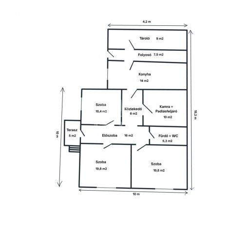 Eladó családi ház, Tiszaszigeten 29.9 M Ft, 2+1 szobás