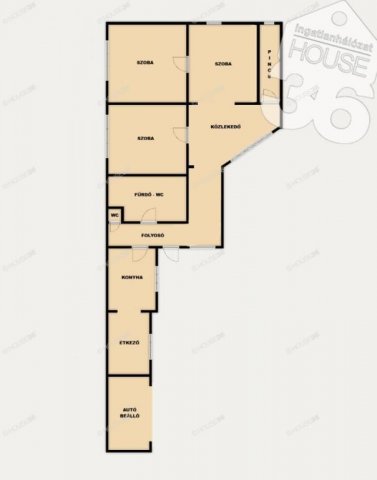 Eladó családi ház, Tolnán 32.9 M Ft, 3 szobás