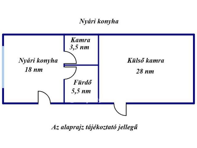 Eladó családi ház, Jászfényszarun 22.9 M Ft, 2 szobás