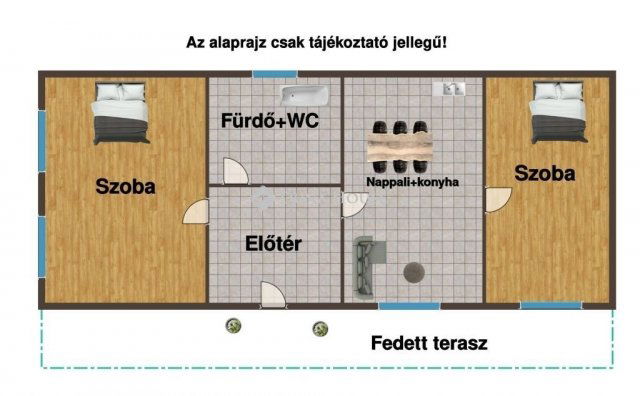 Eladó családi ház, Tápiószentmártonon 34.9 M Ft, 3 szobás