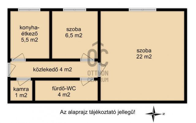 Eladó téglalakás, Nagykanizsán 25 M Ft, 2 szobás