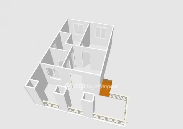 Eladó nyaraló, Mezőkövesden 25 M Ft, 2+2 szobás