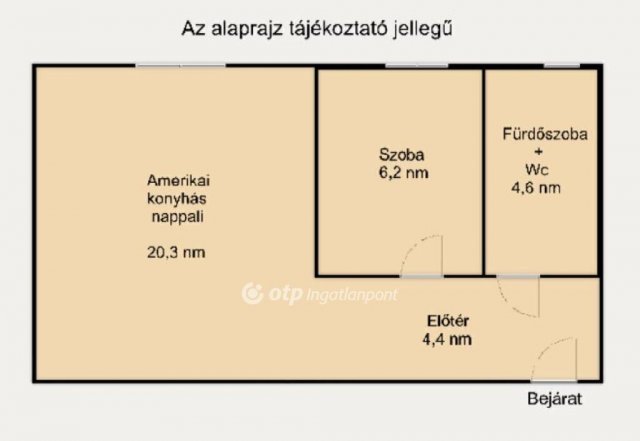 Eladó téglalakás, Budapesten, XIII. kerületben 61.9 M Ft