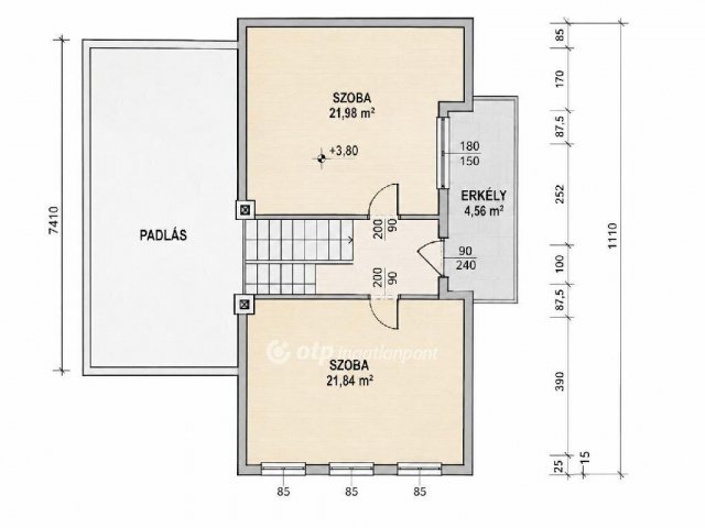 Eladó családi ház, Szigetszentmiklóson 79.9 M Ft, 4 szobás