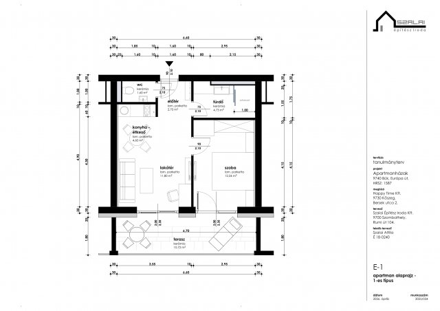 Eladó téglalakás, Bükön 55 M Ft, 1 szobás