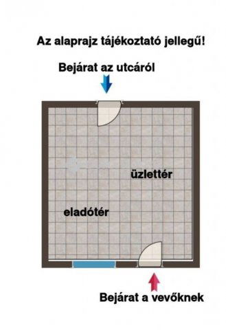 Eladó üzlethelyiség, Budapesten, XX. kerületben 12 M Ft