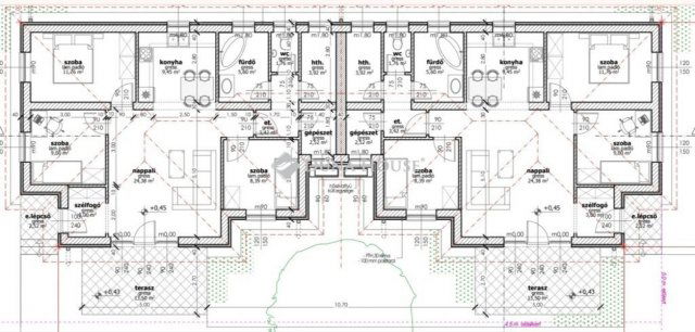 Eladó ikerház, Jászberényben 54.9 M Ft, 4 szobás