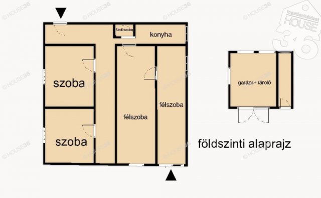 Eladó családi ház, Kecskeméten 54.9 M Ft, 5 szobás