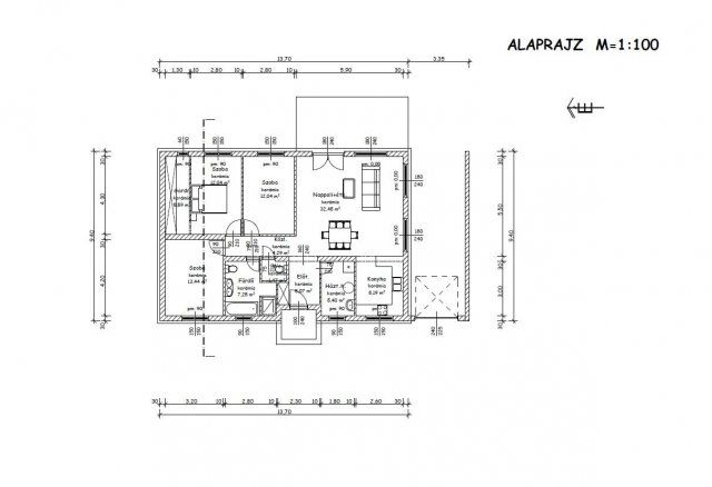 Eladó családi ház, Nyíregyházán 80 M Ft, 4 szobás