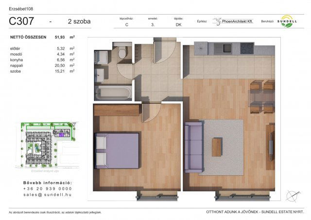 Eladó téglalakás, XIV. kerületben, Erzsébet királyné útján