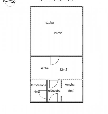 Eladó téglalakás, Nagykanizsán, Rákóczi utcában 24.6 M Ft