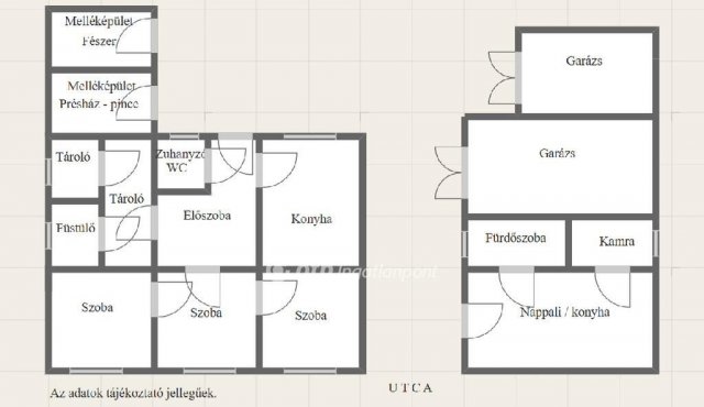 Eladó családi ház, Vásárosdombón 11.5 M Ft, 3 szobás