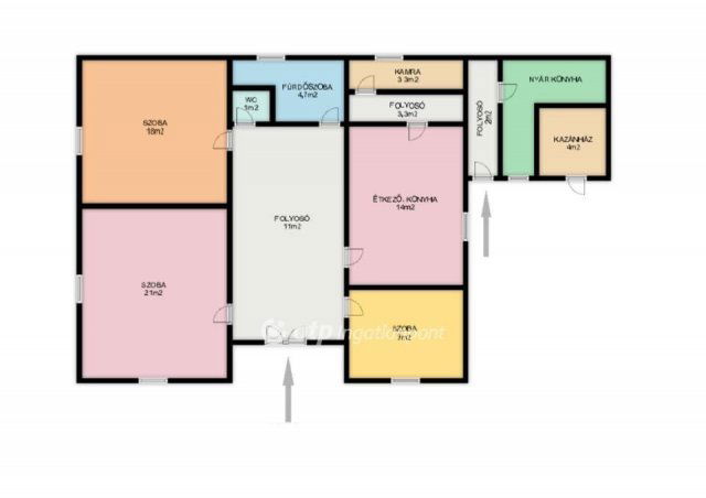 Eladó családi ház, Hajdúdorogon 31 M Ft, 2+1 szobás