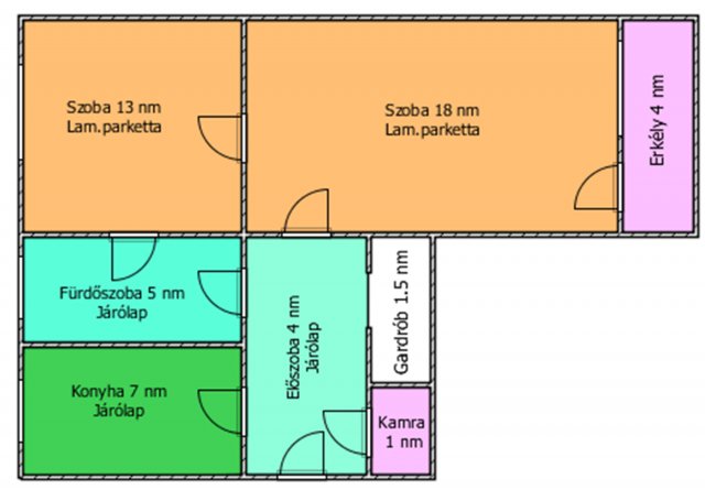 Eladó téglalakás, Salgótarjánban 19.9 M Ft, 2 szobás