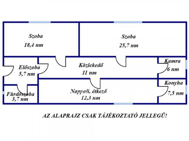 Eladó családi ház, Kunszentmártonban 9.5 M Ft, 3 szobás