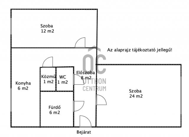 Eladó panellakás, Százhalombattán 59 M Ft, 2 szobás