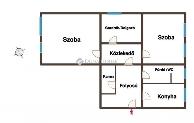 Eladó téglalakás, Kecskeméten 50.9 M Ft, 2 szobás