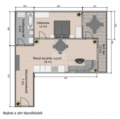 Kiadó téglalakás, albérlet, Budapesten, VI. kerületben