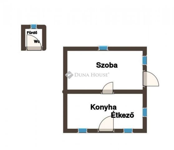 Eladó nyaraló, Pécsváradon 30 M Ft, 3 szobás