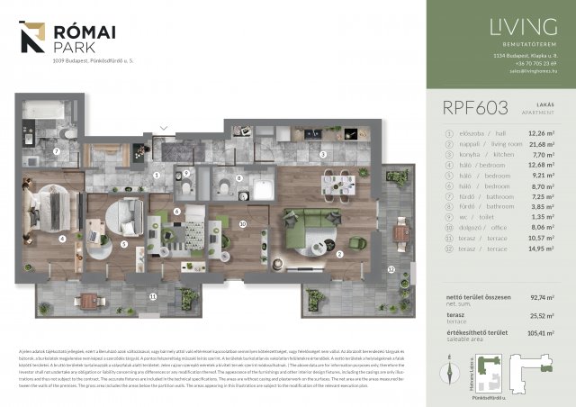 Eladó téglalakás, III. kerületben, Pünkösdfürdő utcában