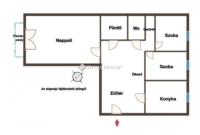 Eladó panellakás, Budapesten, III. kerületben 69.9 M Ft, 3 szobás
