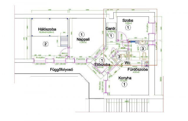 Eladó téglalakás, Budapesten, VI. kerületben 114.9 M Ft