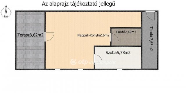 Eladó sorház, Dömsödön 27.9 M Ft, 1 szobás