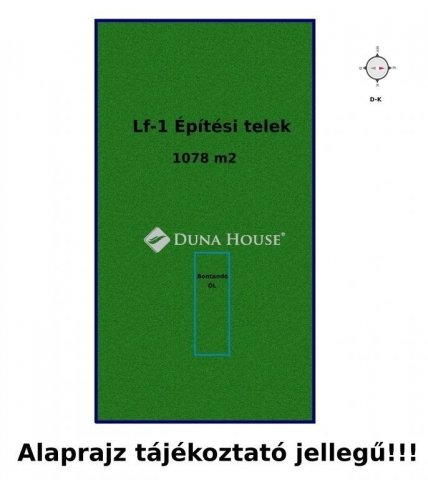 Eladó telek, Sülysápon 33 M Ft / költözzbe.hu