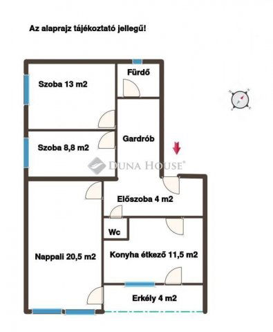 Eladó téglalakás, Kecskeméten 47 M Ft, 3 szobás