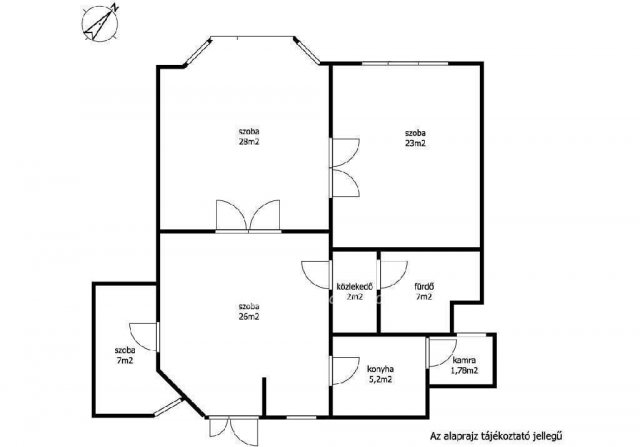 Eladó téglalakás, Budapesten, VI. kerületben 127 M Ft