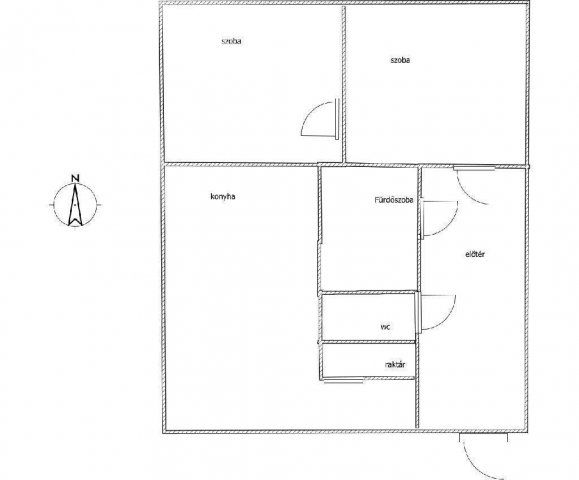 Eladó panellakás, Mátészalkán 31 M Ft, 1+1 szobás