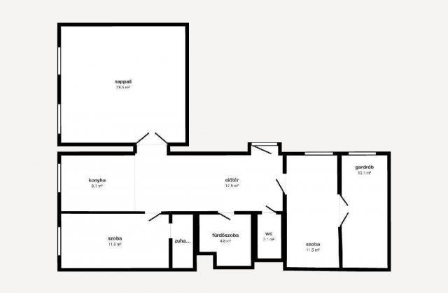 Eladó téglalakás, Miskolcon 74.9 M Ft, 3 szobás