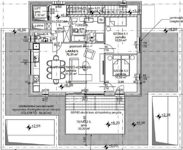 Eladó téglalakás, Budapesten, III. kerületben 204.798 M Ft