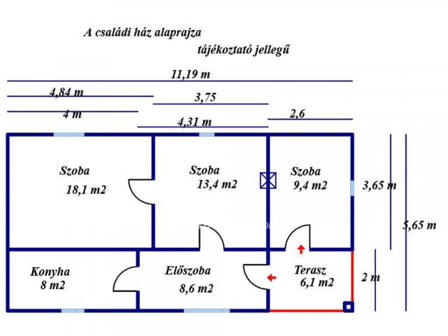 Eladó családi ház, Szolnokon 19.99 M Ft, 3 szobás