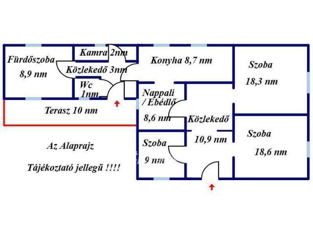 Eladó családi ház, Kenderesen 15.2 M Ft, 2+1 szobás