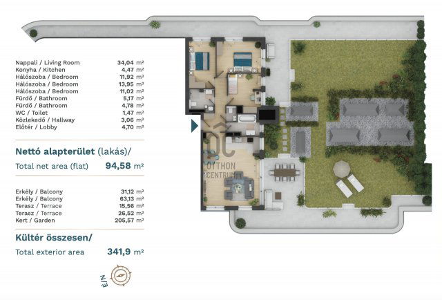 Eladó téglalakás, Budapesten, XIII. kerületben 290.14 M Ft