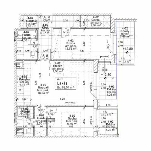 Eladó téglalakás, Budapesten, XIII. kerületben, Jász utcában