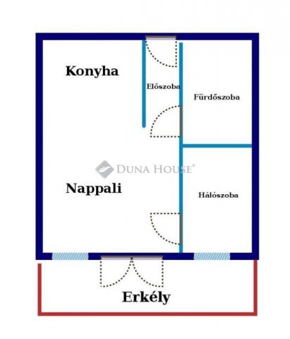 Kiadó téglalakás, albérlet, Pécsett 160 E Ft / hó, 1 szobás