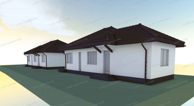 Eladó ikerház, Kartalon 67.9 M Ft, 4 szobás